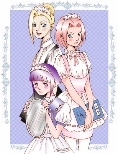 Lovely maids from Konoha